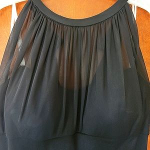 David Bridal's black gown. David's Bridal. Size 12. Great condition.